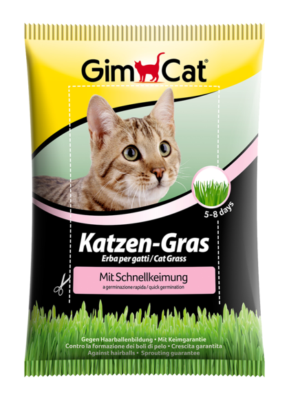 Katzengras Schnellkeimbeutel GimCat 100g