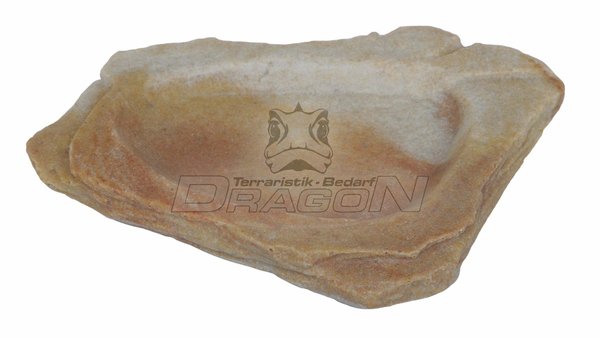 Dragon Felsschale Futternapf sand stone