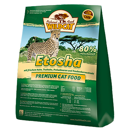 Wildcat Etosha Trockenfutter Katze mit Huhn